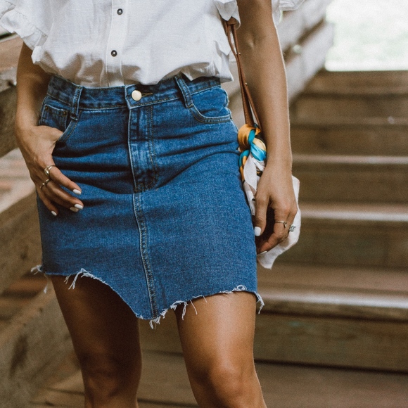 Sage The Label Dresses & Skirts - Sage The Label Denim Mini Skirt